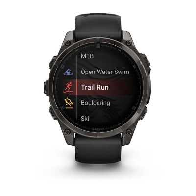 Garmin Fenix 8 47 мм, Bluetooth, титановый угольно-серый Garmin Fenix 8 47 мм, Bluetooth, титановый угольно-серый