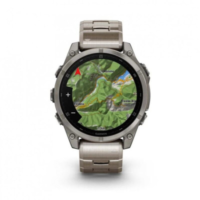 Garmin Fenix 8 47 мм, Bluetooth, титановый графитовый Garmin Fenix 8 47 мм, Bluetooth, титановый графитовый