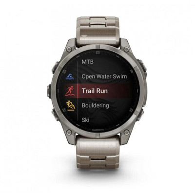 Garmin Fenix 8 47 мм, Bluetooth, титановый графитовый Garmin Fenix 8 47 мм, Bluetooth, титановый графитовый