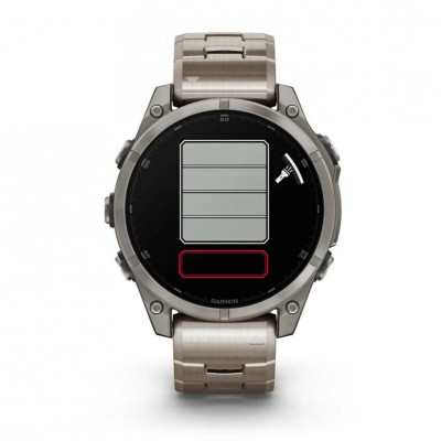 Garmin Fenix 8 47 мм, Bluetooth, титановый графитовый Garmin Fenix 8 47 мм, Bluetooth, титановый графитовый