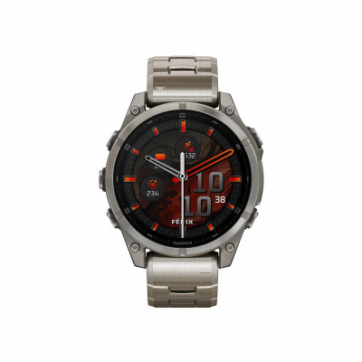 Garmin Fenix 8 47 мм, Bluetooth, титановый графитовый Garmin Fenix 8 47 мм, Bluetooth, титановый графитовый