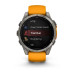 Garmin Fenix 8 47 мм, Bluetooth, титановый серый с оранжевым Garmin Fenix 8 47 мм, Bluetooth, титановый серый с оранжевым