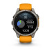 Garmin Fenix 8 47 мм, Bluetooth, титановый серый с оранжевым Garmin Fenix 8 47 мм, Bluetooth, титановый серый с оранжевым