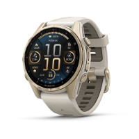 Смарт-часы Garmin Fenix 8, 43 мм, Bluetooth, Amoled Sapphire Soft Gold, золотистый Смарт-часы Garmin Fenix 8, 43 мм, Bluetooth, Amoled Sapphire Soft Gold, золотистый