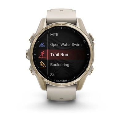 Garmin Fenix 8 43 мм, Bluetooth, золотистый