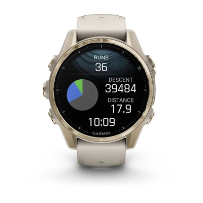 Garmin Fenix 8 43 мм, Bluetooth, золотистый