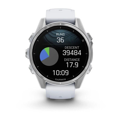 Garmin Fenix 8 43 мм, Bluetooth, серебристый Garmin Fenix 8 43 мм, Bluetooth, серебристый
