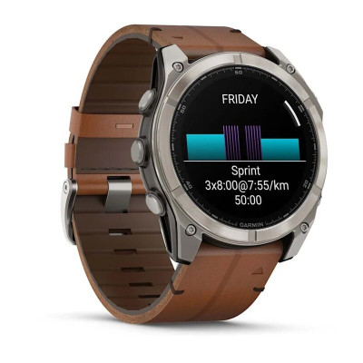 Garmin Fenix 8 51 мм, Bluetooth, титановый графитовый