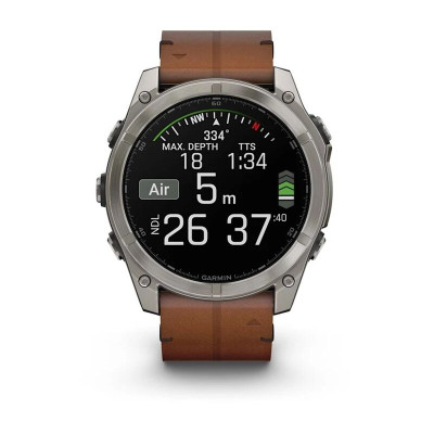 Garmin Fenix 8 51 мм, Bluetooth, титановый графитовый