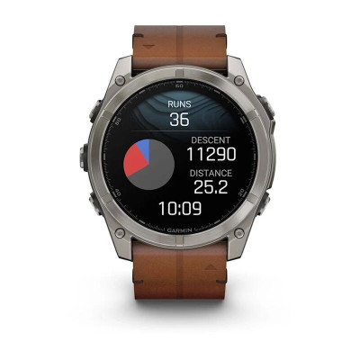 Garmin Fenix 8 51 мм, Bluetooth, титановый графитовый