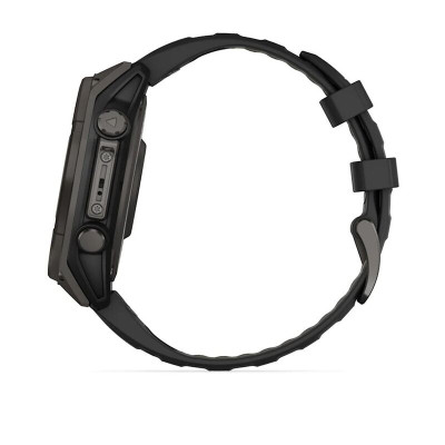 Garmin Fenix 8 47 мм, Bluetooth, титановый угольно-серый с солнечной зарядкой Garmin Fenix 8 47 мм, Bluetooth, титановый угольно-серый с солнечной зарядкой