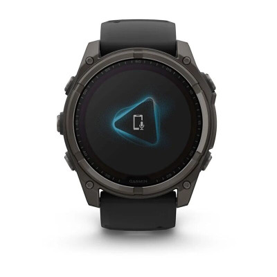 Garmin Fenix 8 51 мм, Bluetooth, титановый угольно-серый с солнечной зарядкой Garmin Fenix 8 51 мм, Bluetooth, титановый угольно-серый с солнечной зарядкой
