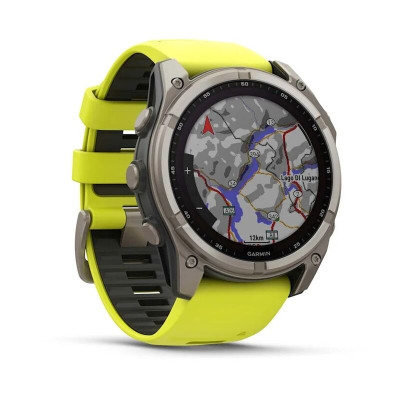 Garmin Fenix 8 51 мм, желтый/серый