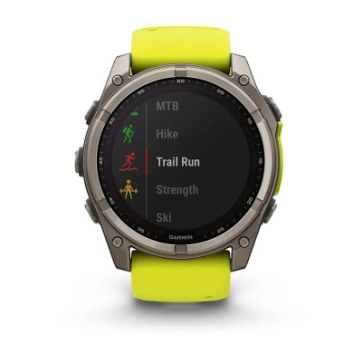 Garmin Fenix 8 51 мм, желтый/серый