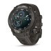 Смарт-часы Garmin Instinct, Crossover AMOLED, 46 мм, Bluetooth, Charcoal Black, черный