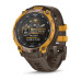 Смарт-часы Garmin Instinct Crossover AMOLED, 46 мм, Bluetooth, Bronze/Sunburst Cocoa, коричневый