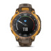 Смарт-часы Garmin Instinct Crossover AMOLED, 46 мм, Bluetooth, Bronze/Sunburst Cocoa, коричневый