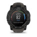 Смарт-часы Garmin Instinct 3, 45 мм, 22 мм, Bluetooth, Whitestone/Bolt Blue, Светло-серый