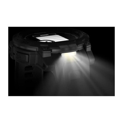 Garmin Instinct 3 Solar Tactical Edition 45 мм, Black with Black Band