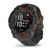 Garmin Instinct 3 Solar 50 мм, Black with Charcoal Band