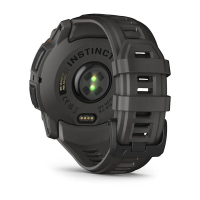 Garmin Instinct 3 Solar 50 мм, Black with Charcoal Band Garmin Instinct 3 Solar 50 мм, Black with Charcoal Band