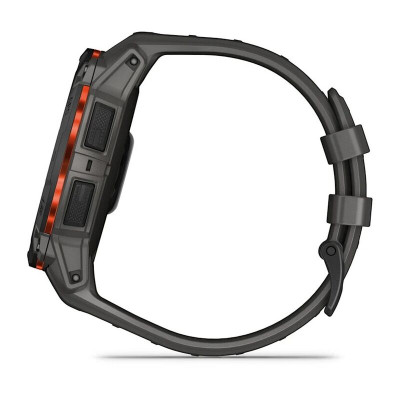 Garmin Instinct 3 Solar 50 мм, Black with Charcoal Band Garmin Instinct 3 Solar 50 мм, Black with Charcoal Band