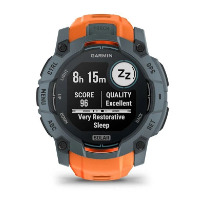 Смарт-часы Garmin Instinct 3, 50 мм, 26 мм, Bluetooth, Twilight, Серый