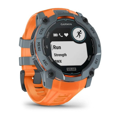 Смарт-часы Garmin Instinct 3, 50 мм, 26 мм, Bluetooth, Twilight, Серый