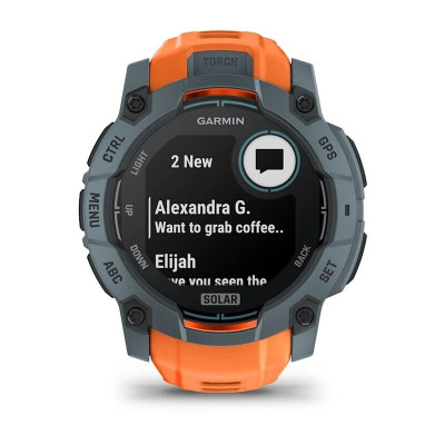 Смарт-часы Garmin Instinct 3, 50 мм, 26 мм, Bluetooth, Twilight, Серый