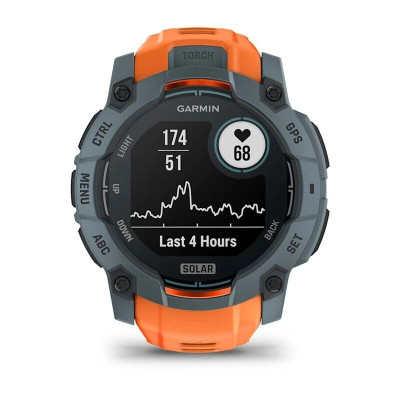 Смарт-часы Garmin Instinct 3, 50 мм, 26 мм, Bluetooth, Twilight, Серый