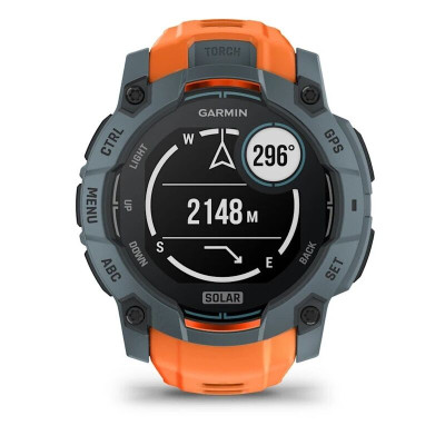 Смарт-часы Garmin Instinct 3, 50 мм, 26 мм, Bluetooth, Twilight, Серый