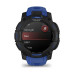 Смарт-часы Garmin Instinct 3, 45 мм, 22 мм, Bluetooth, Black with Bolt Blue, Черный с синим ремешком