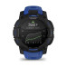Смарт-часы Garmin Instinct 3, 45 мм, 22 мм, Bluetooth, Black with Bolt Blue, Черный с синим ремешком
