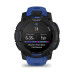 Смарт-часы Garmin Instinct 3, 45 мм, 22 мм, Bluetooth, Black with Bolt Blue, Черный с синим ремешком