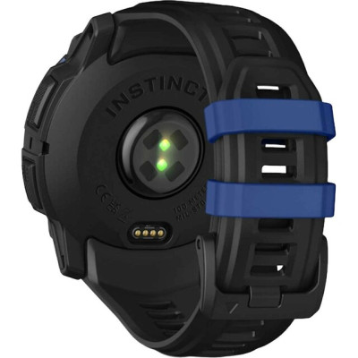 Смарт-часы Garmin Instinct 3, 50 мм, 26 мм, Bluetooth, Black / Bolt Blue, Черный с синим