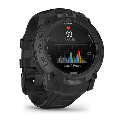 Смарт-часы Garmin Instinct 3 Tactical Edition, 50 мм, 26 мм, Bluetooth, Black, Черный