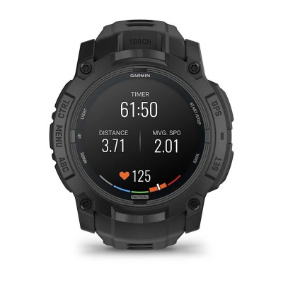 Смарт-часы Garmin Instinct 3 Tactical Edition, 50 мм, 26 мм, Bluetooth, Black, Черный