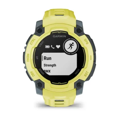 Смарт-часы Garmin Instinct E, 45 мм, Bluetooth, Electric Lime, салатовый