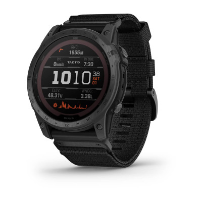 Смарт-часы Garmin Tactix 7 Pro Ballistics Solar, 51 мм, Bluetooth, черный