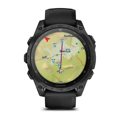 Garmin Tactix 8 Amoled Sapphire, 47 мм, черный