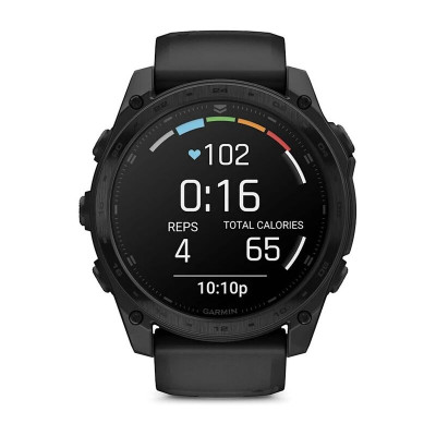 Garmin Tactix 8 Amoled Sapphire, 51 мм, черный
