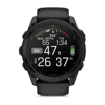 Garmin Tactix 8 Amoled Sapphire, 51 мм, черный