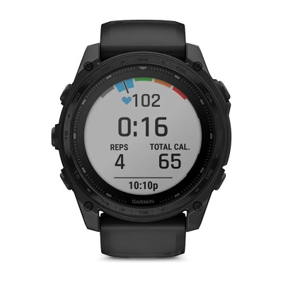 Garmin Tactix 8 Solar Sapphire, 51 мм, черный