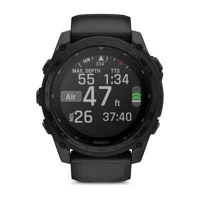 Garmin Tactix 8 Solar Sapphire, 51 мм, черный