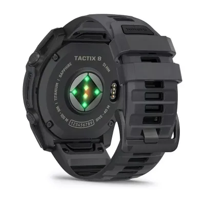 Смарт-часы Garmin Tactix 8 Amoled Sapphire, 51 мм, Bluetooth, Slate Grey, серый