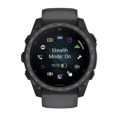 Смарт-часы Garmin Tactix 8 Amoled Sapphire, 51 мм, Bluetooth, Slate Grey, серый