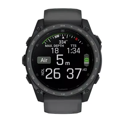 Смарт-часы Garmin Tactix 8 Amoled Sapphire, 51 мм, Bluetooth, Slate Grey, серый