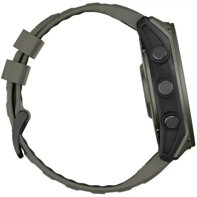 Смарт-часы Garmin Tactix 8 Amoled Sapphire, 51 мм, Bluetooth, Olive Drab, темно-зеленый