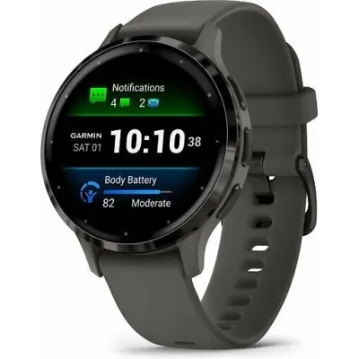 Смарт-часы Garmin Venu 3S, 41 мм, Bluetooth, Pebble Gray, серый