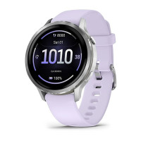 Смарт-часы Garmin Venu 4 41mm, Bluetooth, Silver Purple, серебристый с фиолетовым